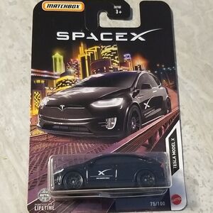 Matchbox SpaceX Tesla Model X Diecast Car New